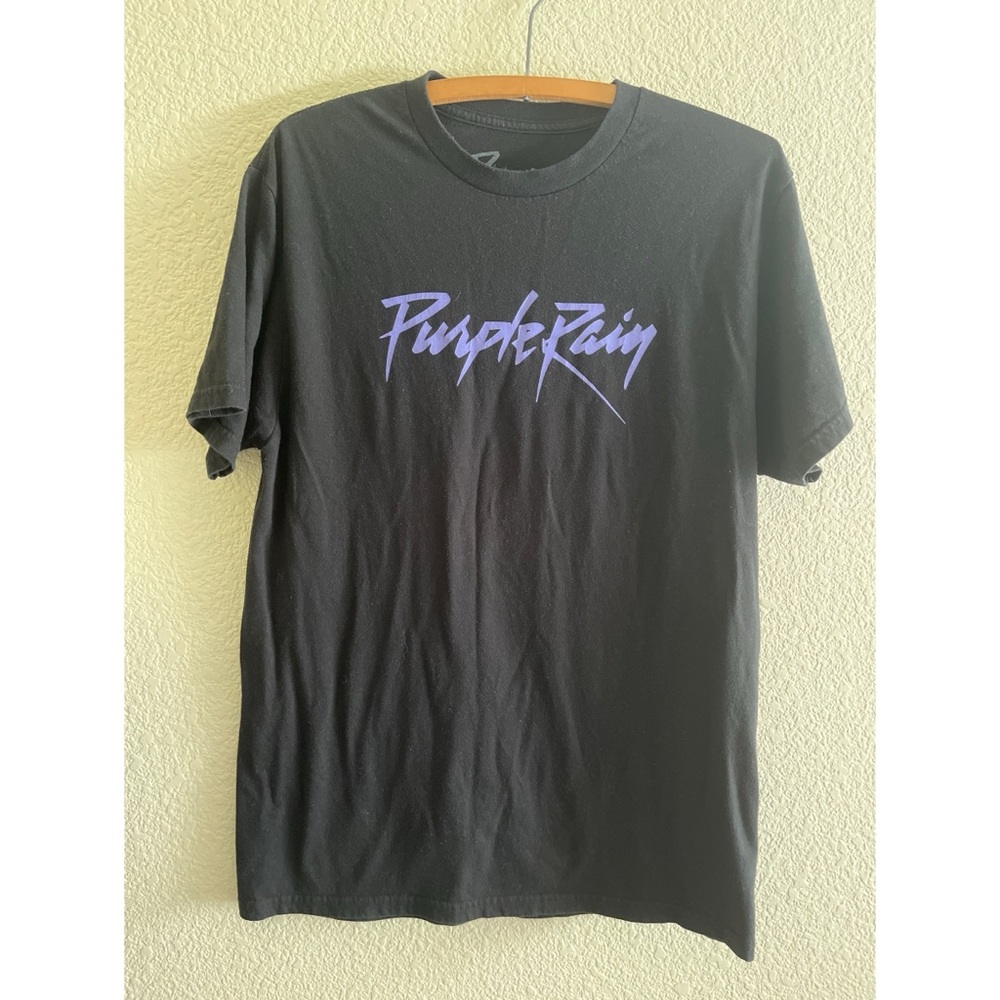 Prince Purple Rain Tee Unisex Size Large